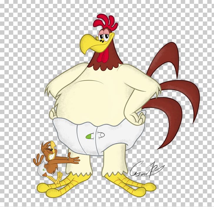 Foghorn Leghorn Henery Hawk Leghorn Chicken Daffy Duck Chickenhawk PNG, Clipart, Animation, Art, Beak, Bird, Cartoon Free PNG Download