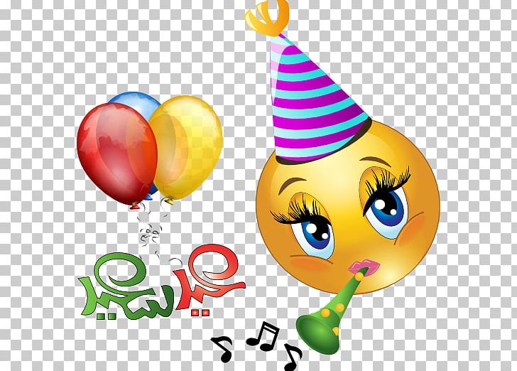 Birthday Emoticon Emoji Smiley PNG, Clipart, Art Emoji, Baby Toys, Balloon, Birthday, Clip Art Free PNG Download