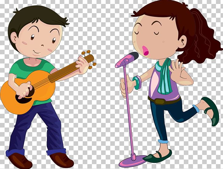 Microphone Singing Cartoon PNG, Clipart, Band, Boy, Child, Conversation, Girl Free PNG Download