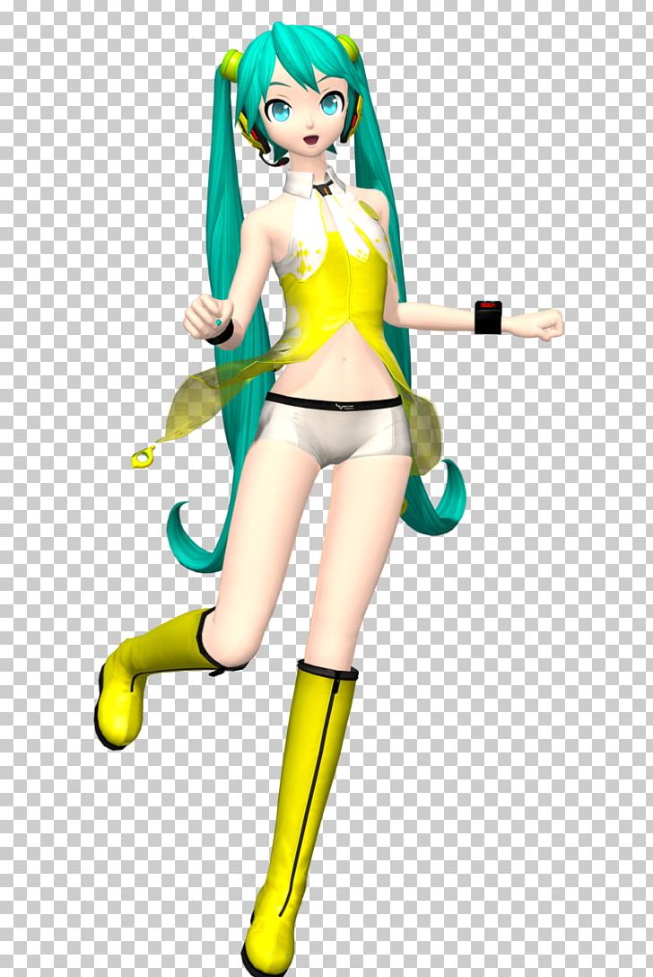 Yellow Hatsune Miku Vocaloid MikuMikuDance Figurine PNG, Clipart, 2 Nd, Action Figure, Action Toy Figures, Airplane, Anime Free PNG Download