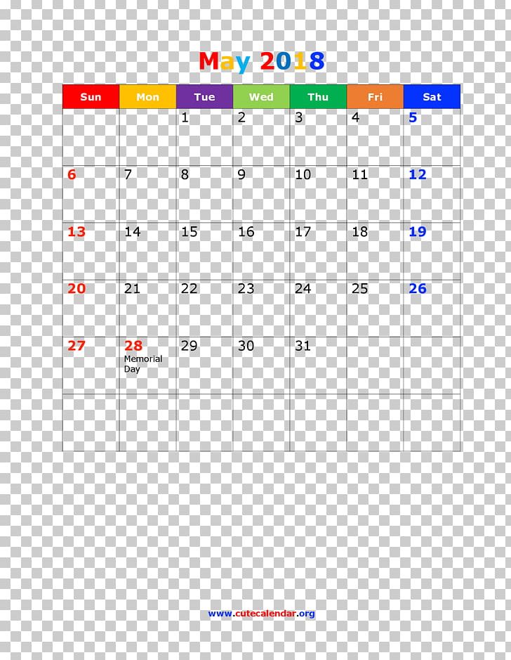 Calendar 0 Month May June PNG, Clipart, 2016, 2017, 2018, Angle, April Free PNG Download