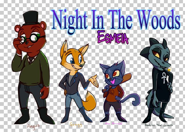 Fan Art Night In The Woods Video Game Drawing PNG, Clipart, Art, Carnivoran, Cartoon, Cat Like Mammal, Drawing Free PNG Download