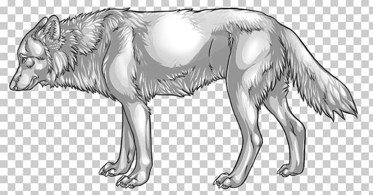 Gray Wolf Line Art Sketch PNG, Clipart, Artwork, Black And White, Carnivoran, Character, Color Free PNG Download