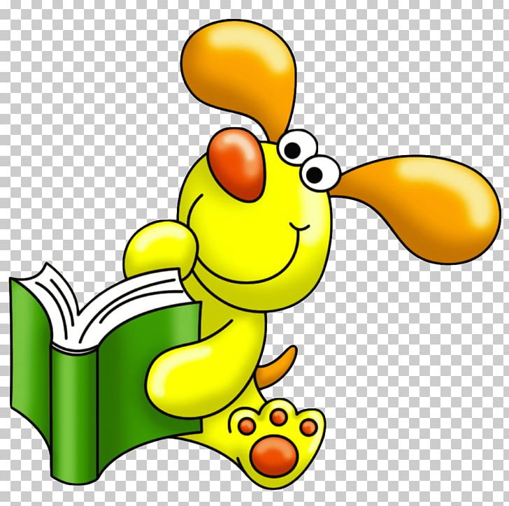Book Dog Reading PNG, Clipart, Animal, Artwork, Beak, Book, Cartoon Free PNG Download