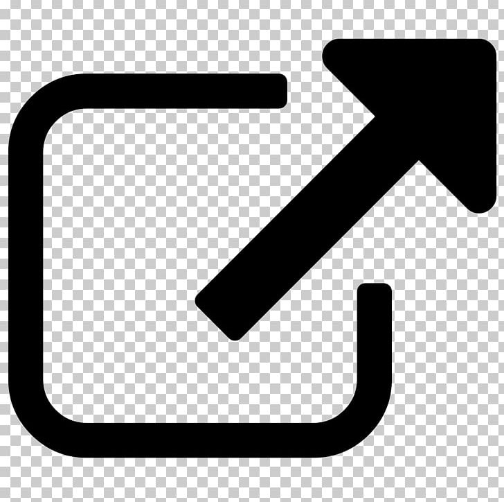 Computer Icons Hyperlink Font Awesome PNG, Clipart, Angle, Arrow Shape, Black And White, Computer Icons, Download Free PNG Download