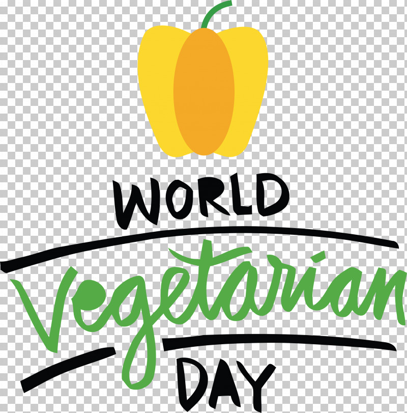 VEGAN World Vegetarian Day PNG, Clipart, Flower, Fruit, Happiness, Line, Logo Free PNG Download
