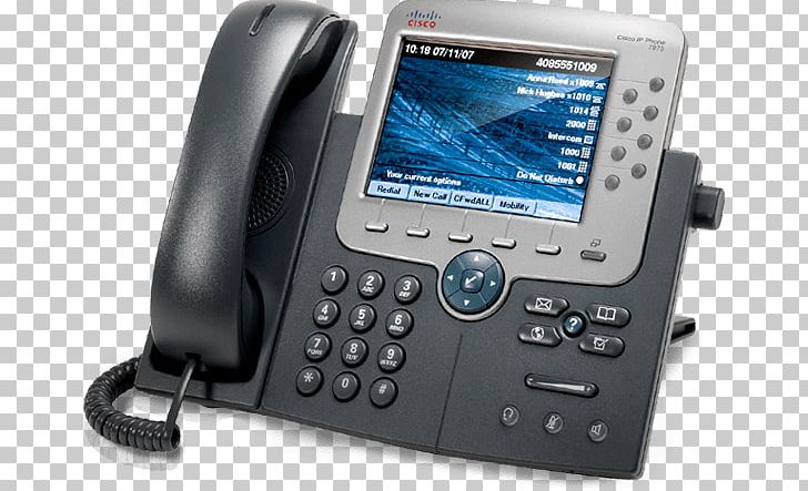 VoIP Phone Voice Over IP Telephone Cisco 7975G Cisco Systems PNG, Clipart, Cisco 7975g, Communication, Corded Phone, Electronics, Internet Protocol Free PNG Download
