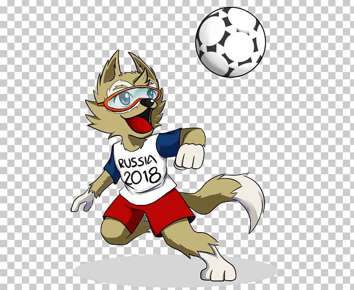2018 World Cup Zabivaka FIFA World Cup Official Mascots Russia PNG, Clipart, 2018 World Cup, Ball, Cartoon, Fiction, Fictional Character Free PNG Download