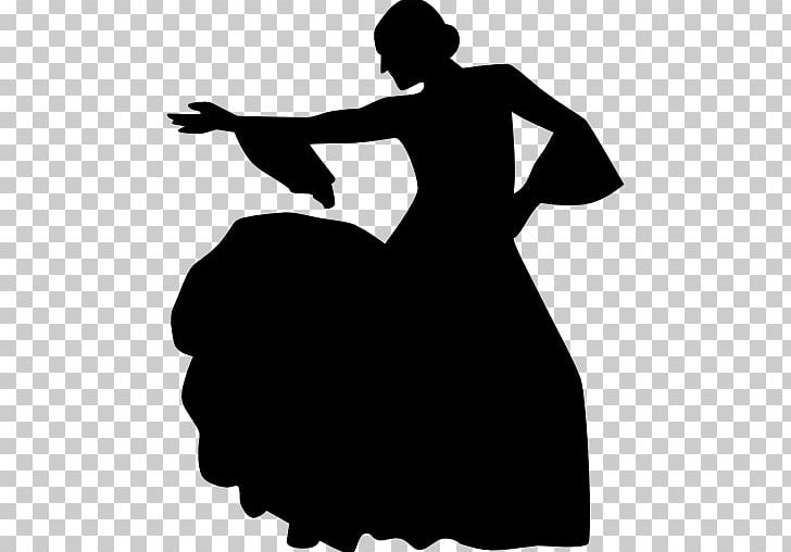 Flamenco Dance Silhouette PNG, Clipart, Arm, Art, Black, Black And White, Computer Icons Free PNG Download