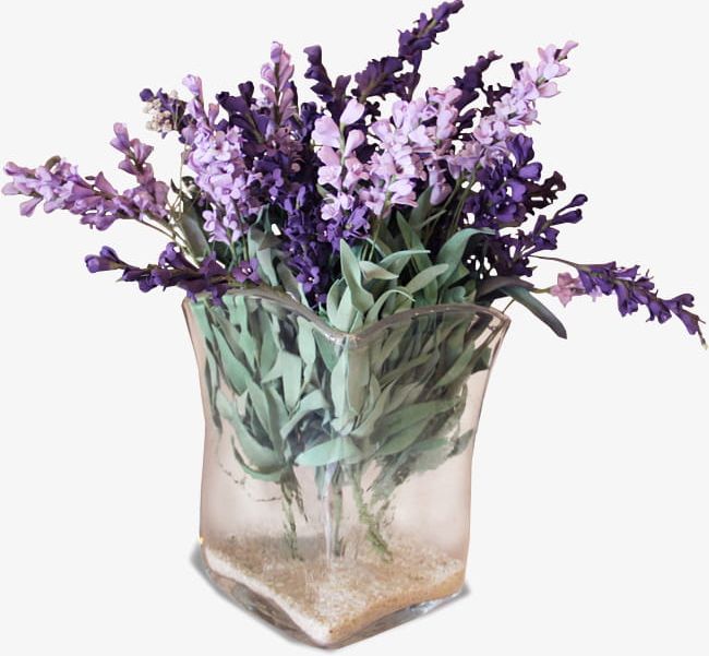 Lavender Vase Ornaments PNG, Clipart, Decoration, Flowers, Lavender, Lavender Clipart, Ornaments Clipart Free PNG Download
