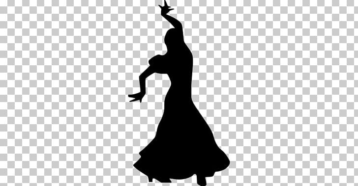 Flamenco Dance Silhouette Art PNG, Clipart, Animals, Arm, Art, Black, Black And White Free PNG Download