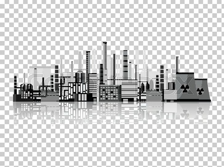 Industry Factory Power Station PNG, Clipart, Animals, Architectural Engineering, Black And White, Building, City Free PNG Download