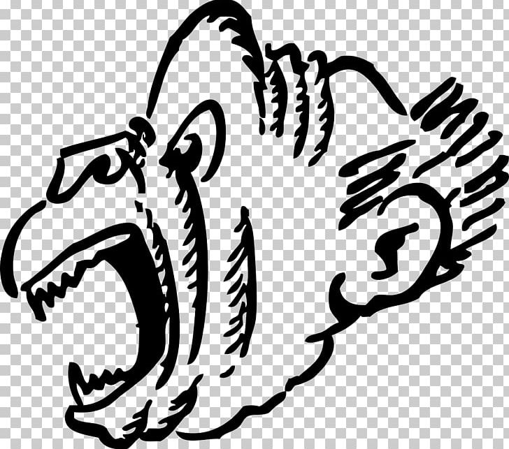 Monkey Screaming PNG, Clipart, Animals, Art, Artwork, Black, Black And White Free PNG Download