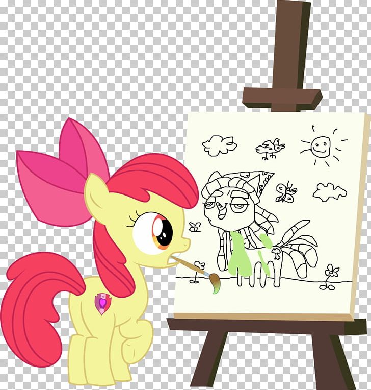 Apple Bloom Artist Horse Illustration PNG, Clipart,  Free PNG Download