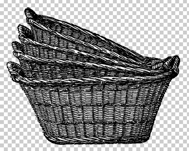 Basket Wicker Hamper Laundry Room PNG, Clipart, Art, Basket, Bathroom, Black And White, Furniture Free PNG Download