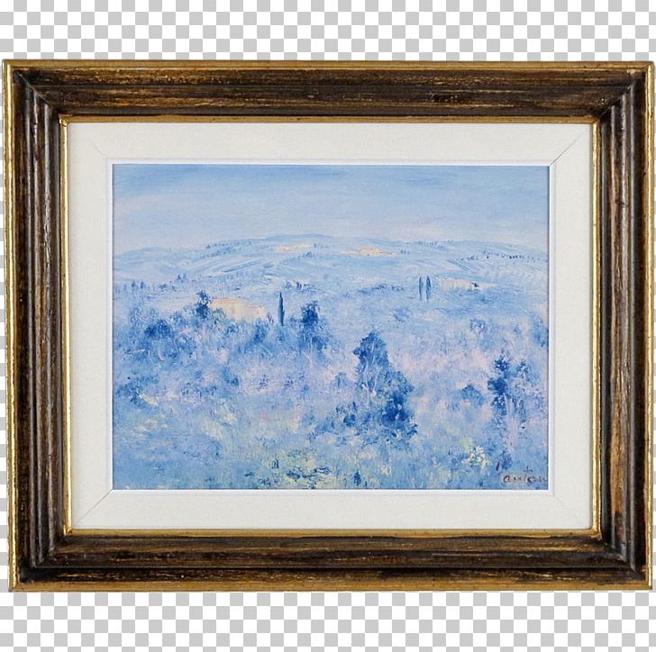 Painting Frames Rectangle Impressionism PNG, Clipart, Art, Artwork, Blue, Impressionism, Paint Free PNG Download