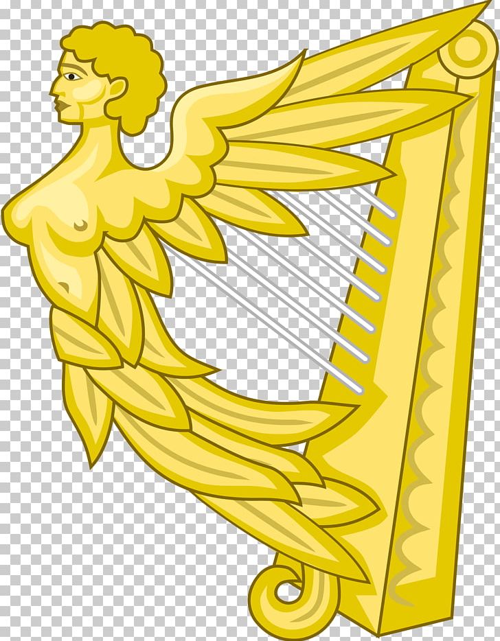 Coat Of Arms Of Ireland Harp Heraldry PNG, Clipart, Angel, Art, Badge, Celtic Harp, Coat Of Arms Of Ireland Free PNG Download