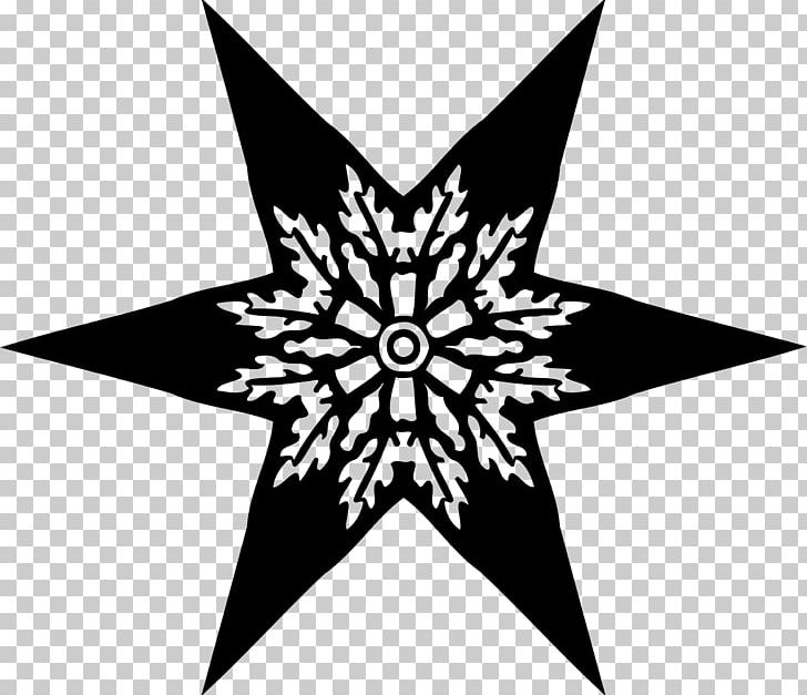 Silhouette Star Black And White PNG, Clipart, Animals, Black, Black And White, Circle, Drawing Free PNG Download