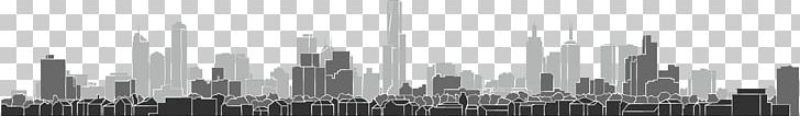 Black And White Monochrome Photography Skyline Skyscraper PNG, Clipart, Billboard, Black And White, Building, City, Cityscape Free PNG Download