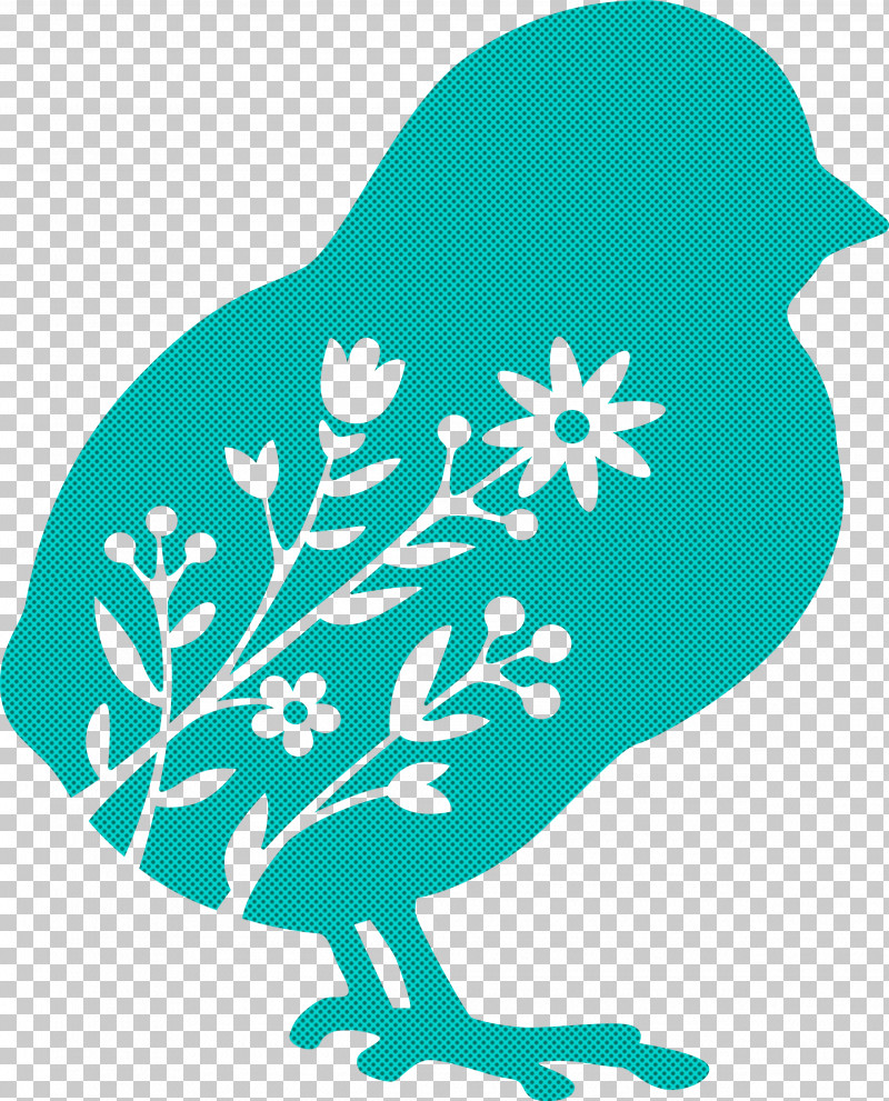 Floral Chick Easter Day PNG, Clipart, Easter Day, Floral Chick, Line Art Free PNG Download