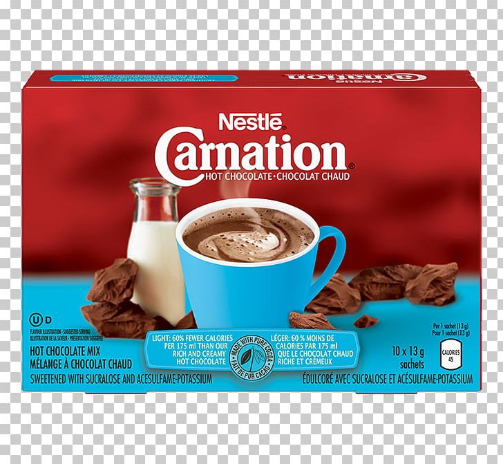 Hot Chocolate Carnation Milk Nestlé Nestle Hot Cocoa Mix PNG, Clipart, Brand, British Hen Welfare Trust, Caffeine, Cappuccino, Carnation Free PNG Download