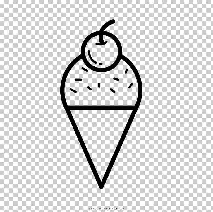Ice Cream Cones Drawing Coloring Book PNG, Clipart, Area, Artwork, Black, Black And White, Circle Free PNG Download