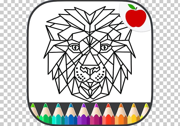 Geometry 著色頁 Coloring Book Game PNG, Clipart, Animal, Area, Book, Child, Circle Free PNG Download