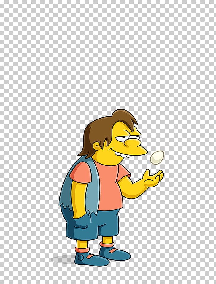 Nelson Muntz Homer Simpson Hans Moleman Barney Gumble Ned Flanders PNG, Clipart, Art, Bart Simpson, Beak, Bird, Cartoon Free PNG Download