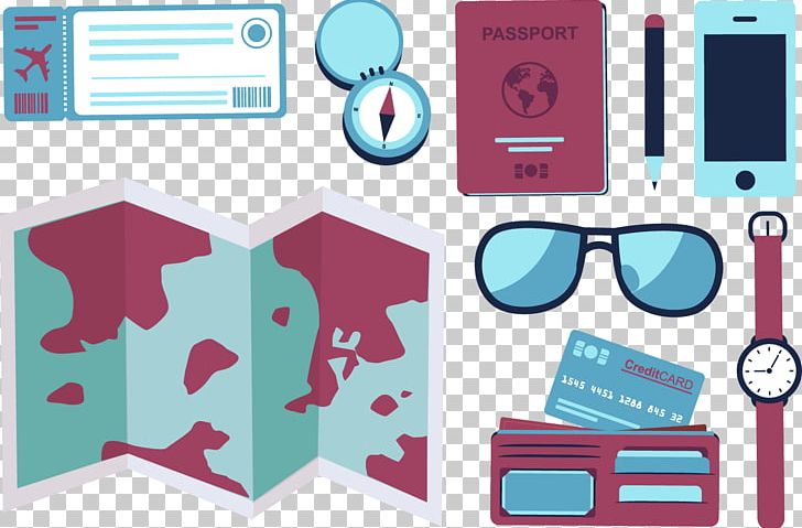 Travel Tourism Suitcase PNG, Clipart, Blue, Compass, Electronic Device, Gadget, Glasses Free PNG Download