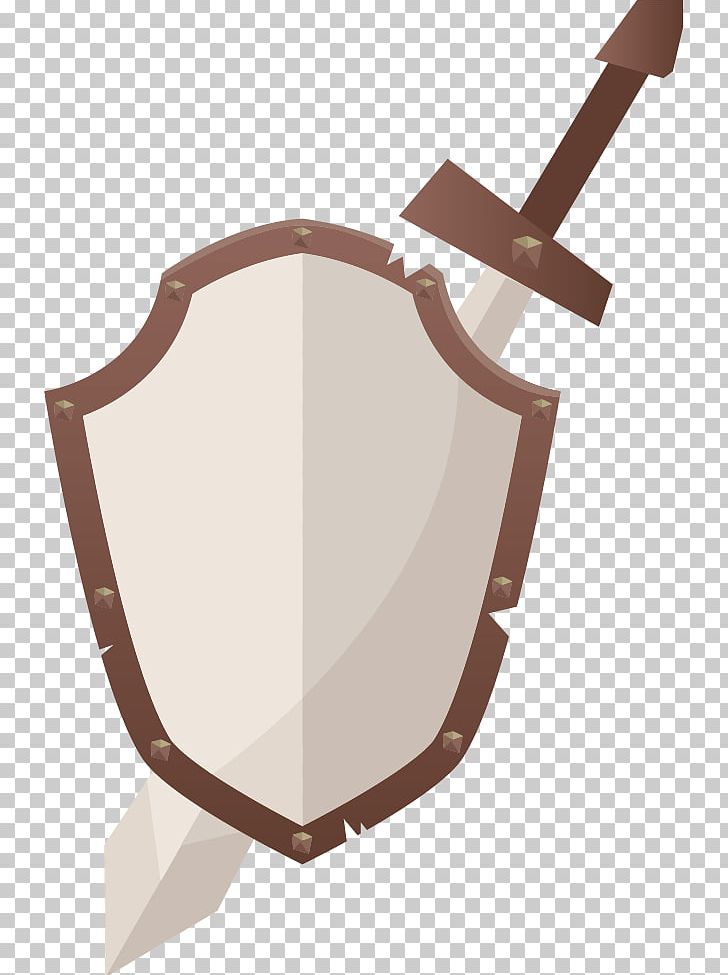 Shield Sword PNG, Clipart, Adobe Illustrator, Brown, Dagger, Download, Fighting Free PNG Download