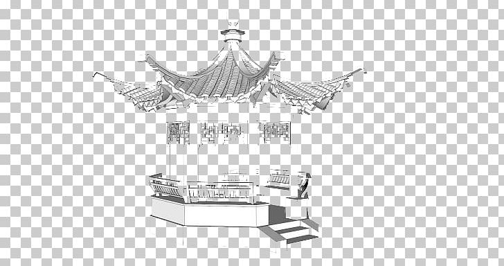 Black And White Graphic Design Chinese Pavilion PNG, Clipart, Angle, Apartment House, Architecture, Black And White, Brand Free PNG Download