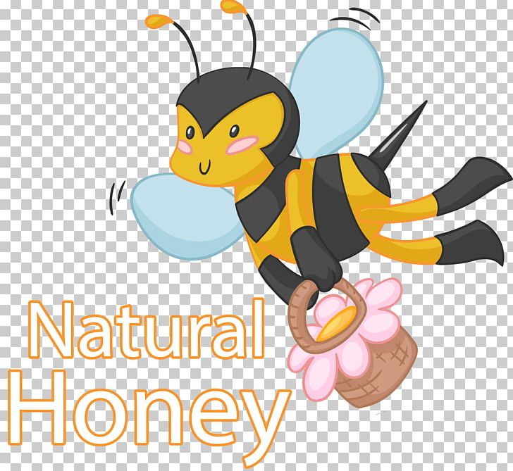 Honey Bee Honey Bee PNG, Clipart, Bees Vector, Cartoon, Encapsulated Postscript, Food, Hand Free PNG Download