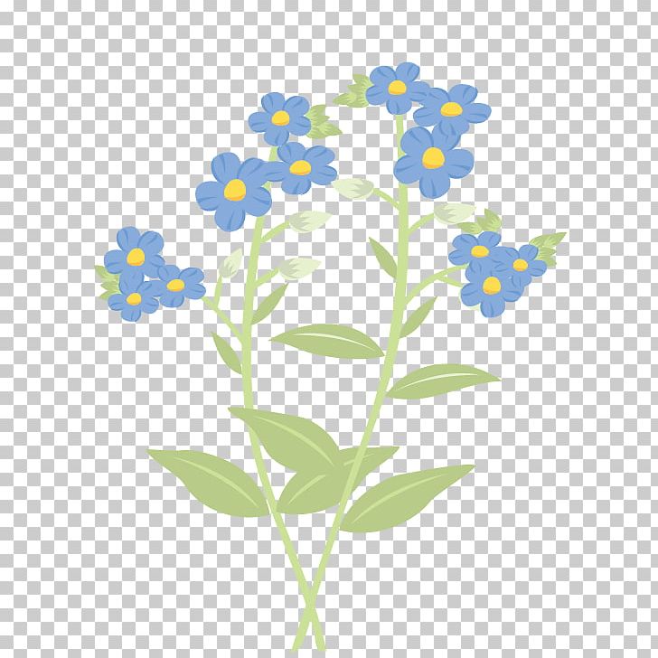 Material Euclidean Flowerpot Floral Design PNG, Clipart, Art, Blue, Blue Flowers, Down, Floral Free PNG Download