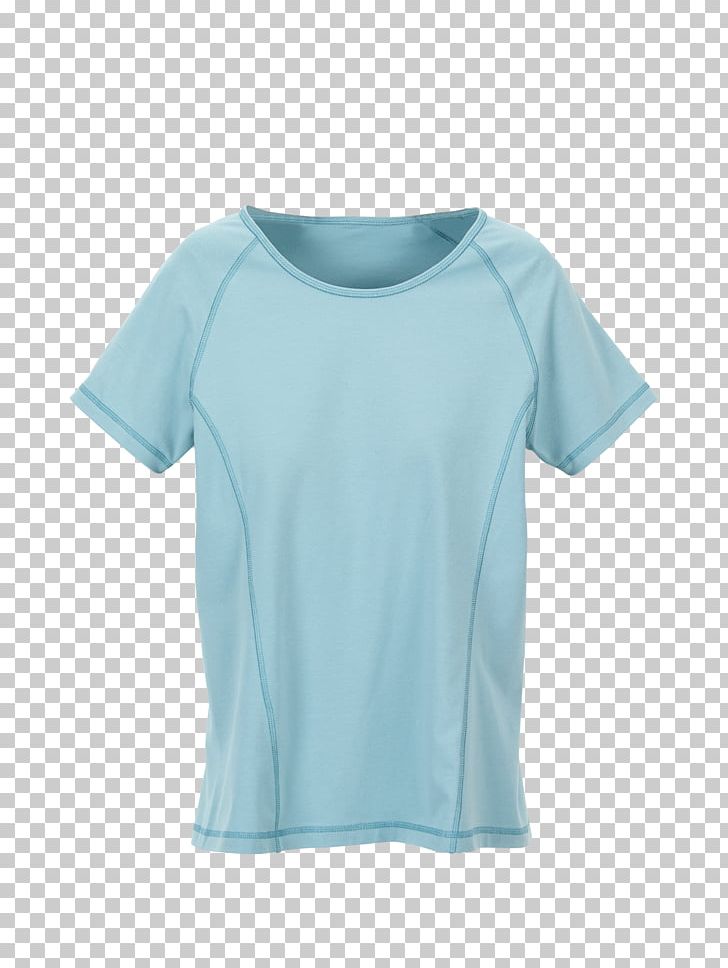 T-shirt Sleeve Shoulder Product PNG, Clipart, Active Shirt, Aqua, Azure, Blue, Clothing Free PNG Download
