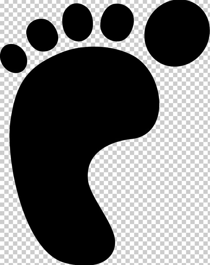 yeti footprint clipart black