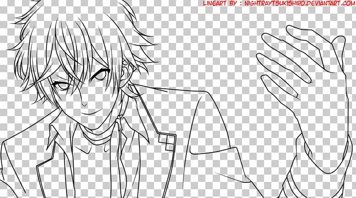 Diabolik Lovers Line Art Drawing Color Sketch PNG, Clipart, Anime, Arm, Black, Black And White, Cartoon Free PNG Download