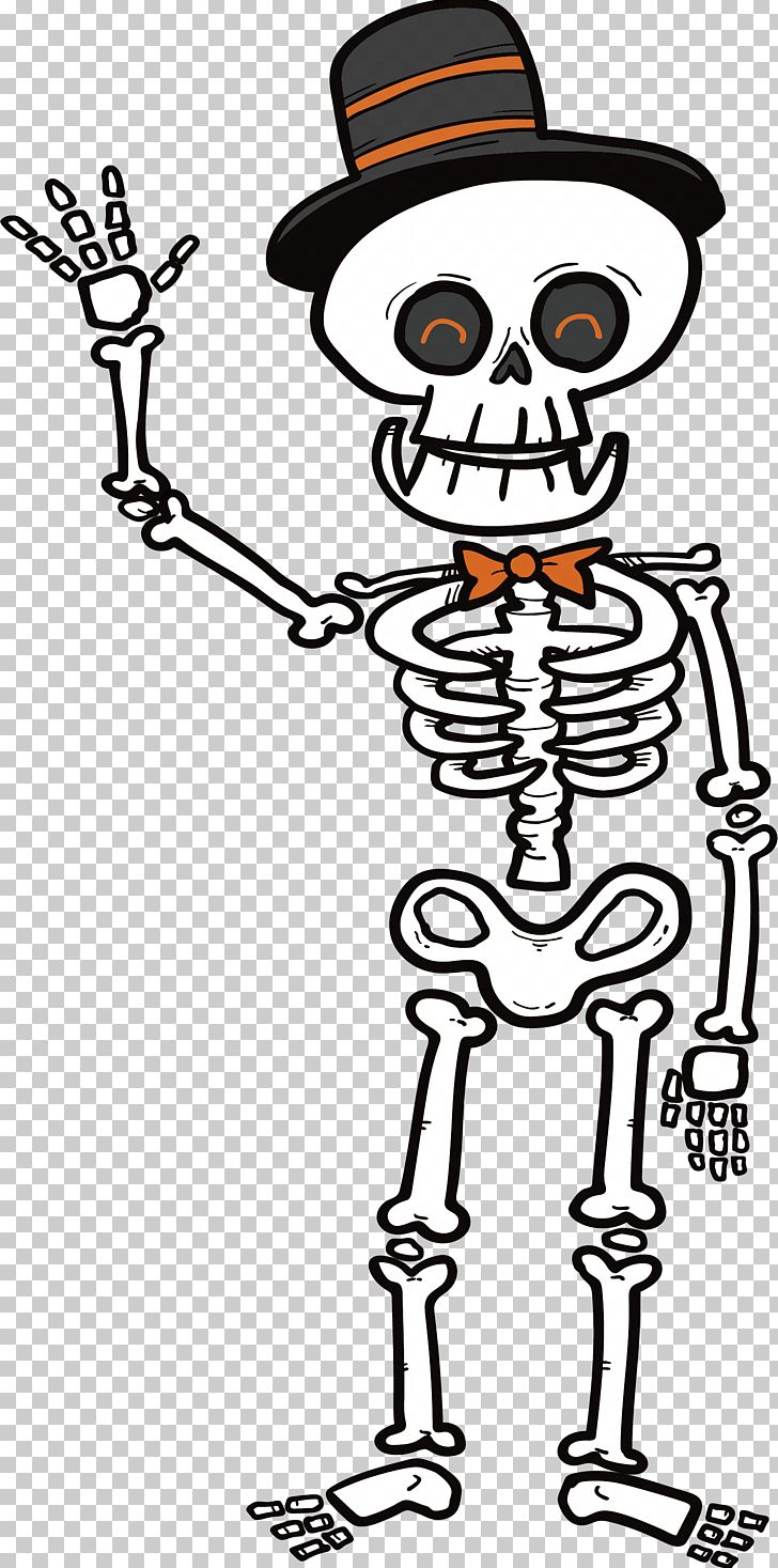 Human Skeleton Microsoft PowerPoint PNG, Clipart, Area, Art, Black And White, Cartoon, Computer Graphics Free PNG Download