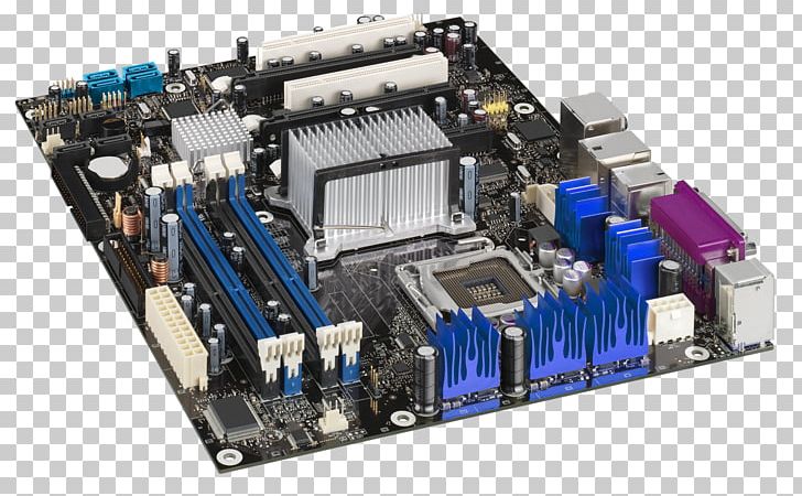 Intel Motherboard LGA 775 Central Processing Unit ATX PNG, Clipart, Atx, Central Processing Unit, Chipset, Computer Component, Computer Cooling Free PNG Download