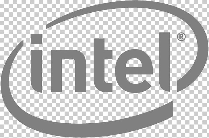 Intel Logo Brand NASDAQ:INTC Portable Network Graphics PNG, Clipart, Area, Black And White, Brand, Circle, Company Free PNG Download