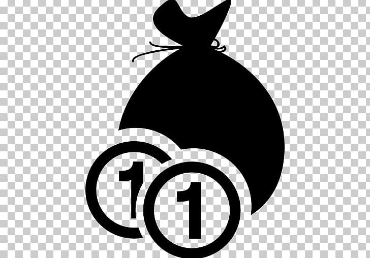 Money Bag Computer Icons PNG, Clipart, Area, Artwork, Black And White, Brand, Business Free PNG Download