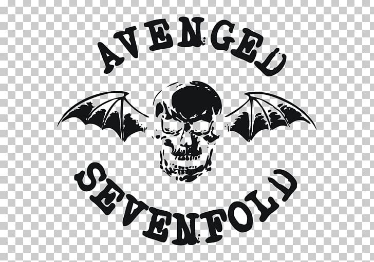 Avenged Sevenfold Logo Rock Band PNG, Clipart, Avenged Sevenfold, Avenged Sevenfold Logo, Black And White, Bone, Brand Free PNG Download