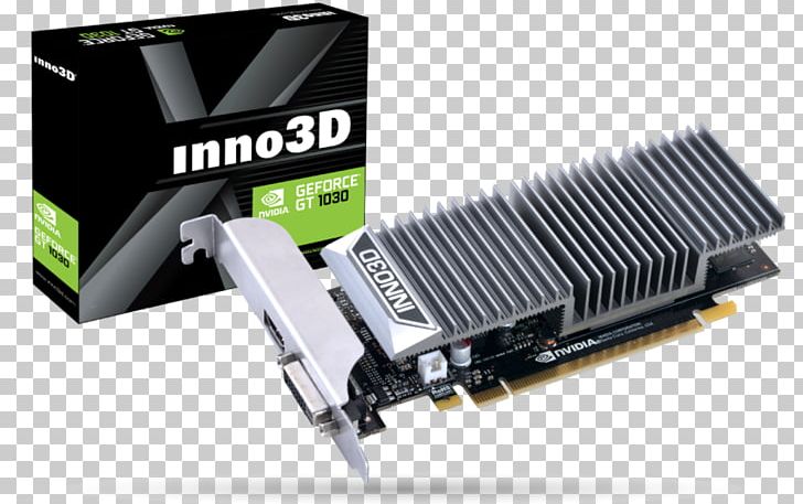 Graphics Cards & Video Adapters GDDR5 SDRAM Inno3D N1030-1SDV-E5BL GeForce GT 1030 Silent 2GB Graphics Card InnoVISION Multimedia Limited PNG, Clipart, Computer, Computer Hardware, Electronic Device, Electronics, Geforce Free PNG Download