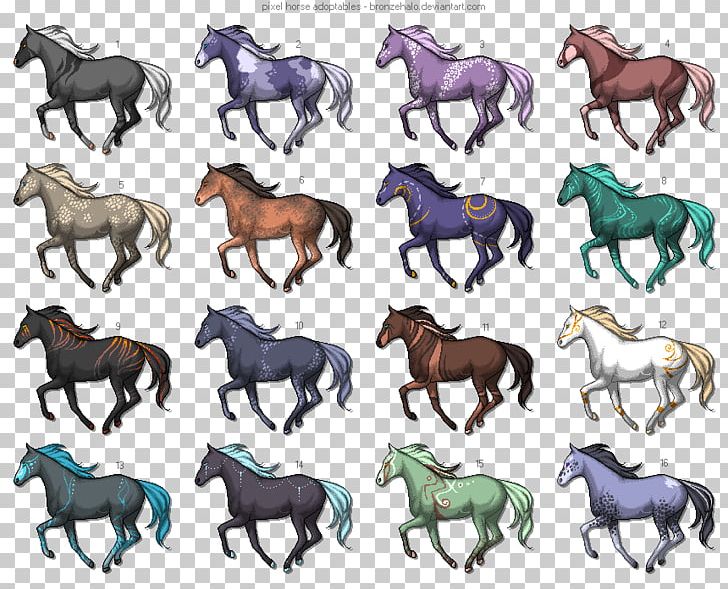 Mustang Pixel Art Pony PNG, Clipart, Animal Figure, Art, Colt, Cool Designs, Deviantart Free PNG Download