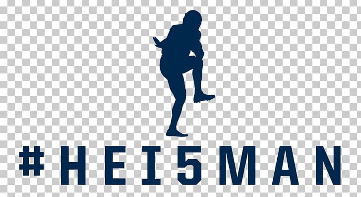 Heisman Trophy Logo Brand Human Behavior Silhouette PNG, Clipart, Area, Behavior, Blue, Brand, Cleveland Browns Free PNG Download