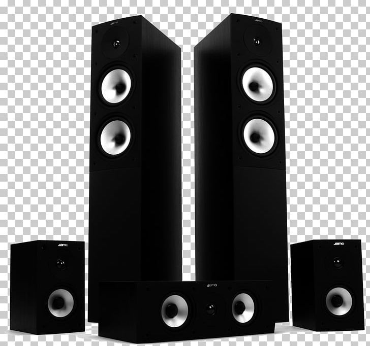 JAMO S526HCS Black Home Cinema System Including Subwoofer Home Theater Systems Loudspeaker JAMO S 526 HCS PNG, Clipart, 51 Surround Sound, Audio, Audio Equipment, Bass, Bass Reflex Free PNG Download