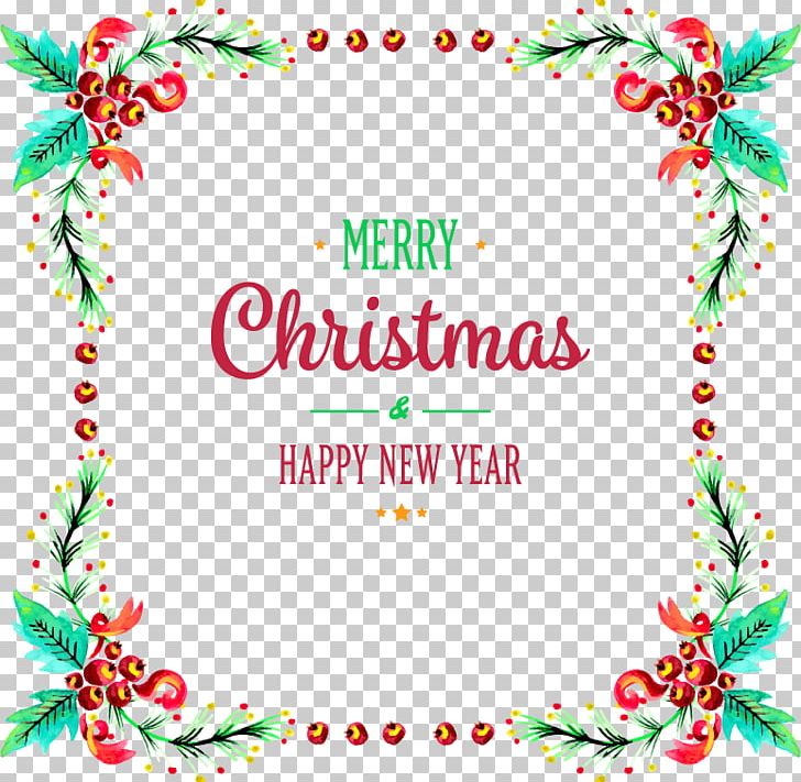 Christmas New Year Gift PNG, Clipart, Border, Border Frame, Christmas, Christmas Frame, Christmas Fruit Free PNG Download