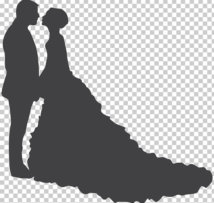 Silhouette Wedding PNG, Clipart, Black And White, Boyfriend, Chinese Marriage, Holidays, Husband And Wife Free PNG Download
