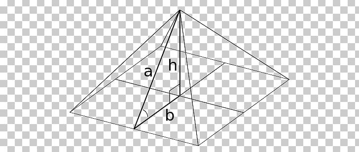 Square Pyramid Mathematics Golden Ratio PNG, Clipart, Angle, Apothem, Area, Base, Black And White Free PNG Download