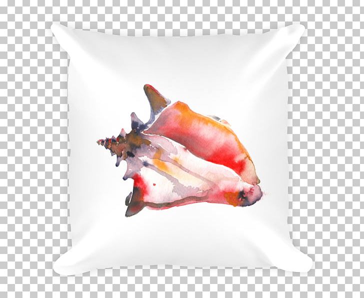 Design By Goats Throw Pillows Portland Watercolor Painting PNG, Clipart, All Rights Reserved, Color, Conch, Copyright, Design By Goats Free PNG Download