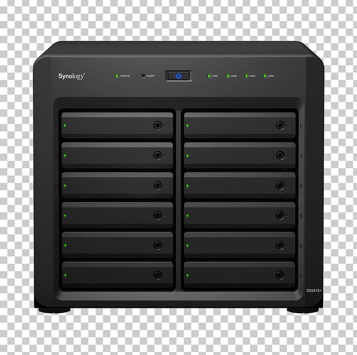 Network Storage Systems Synology Disk Station DS3617xs Synology DiskStation DS2415+ DS1817 Synology NAS Synology DiskStation DS3615xs PNG, Clipart, 19inch Rack, Bay, Computer Component, Data Storage, Data Storage Device Free PNG Download